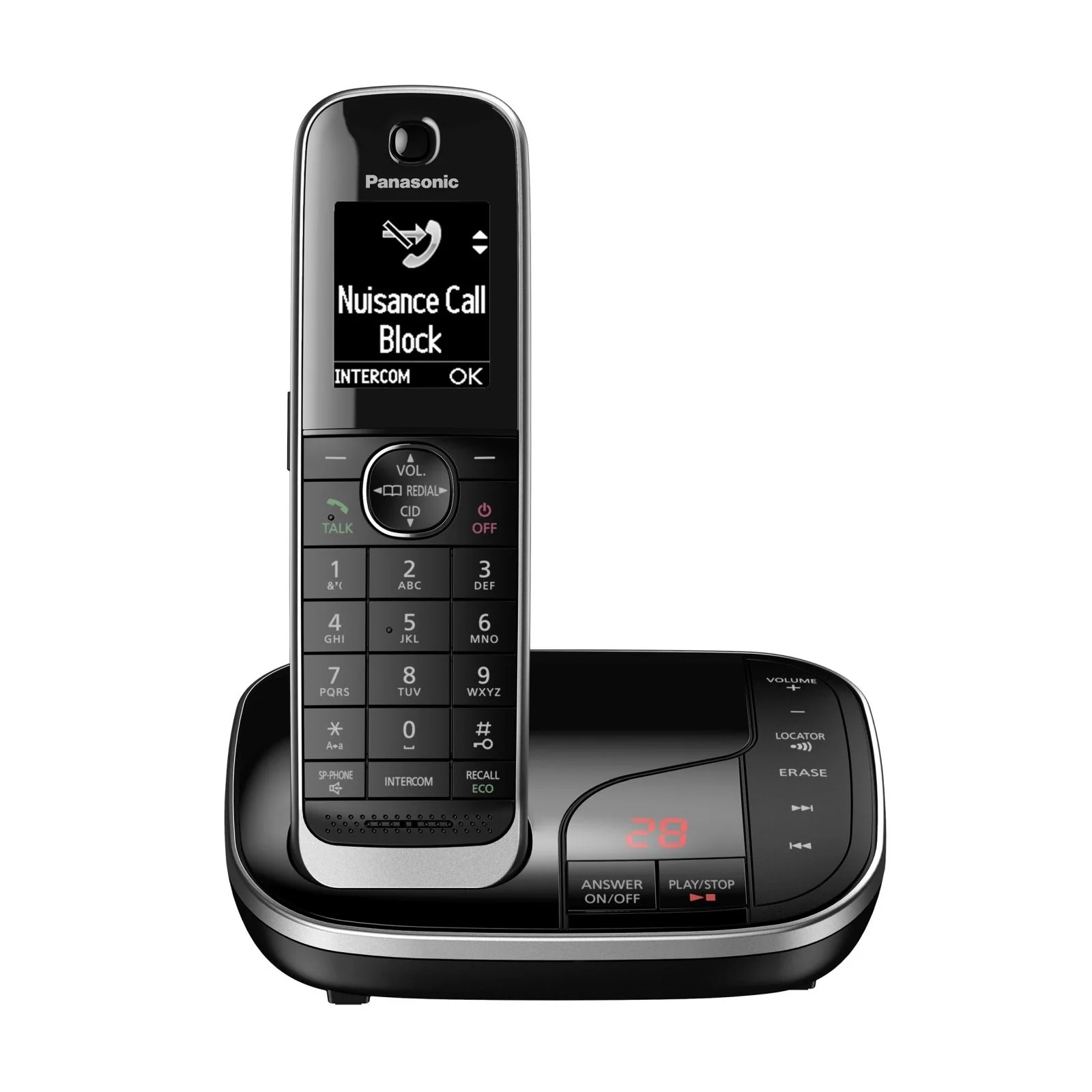 Panasonic KX-TGJ325EB Quint Long Range Cordless Phone - Image 2