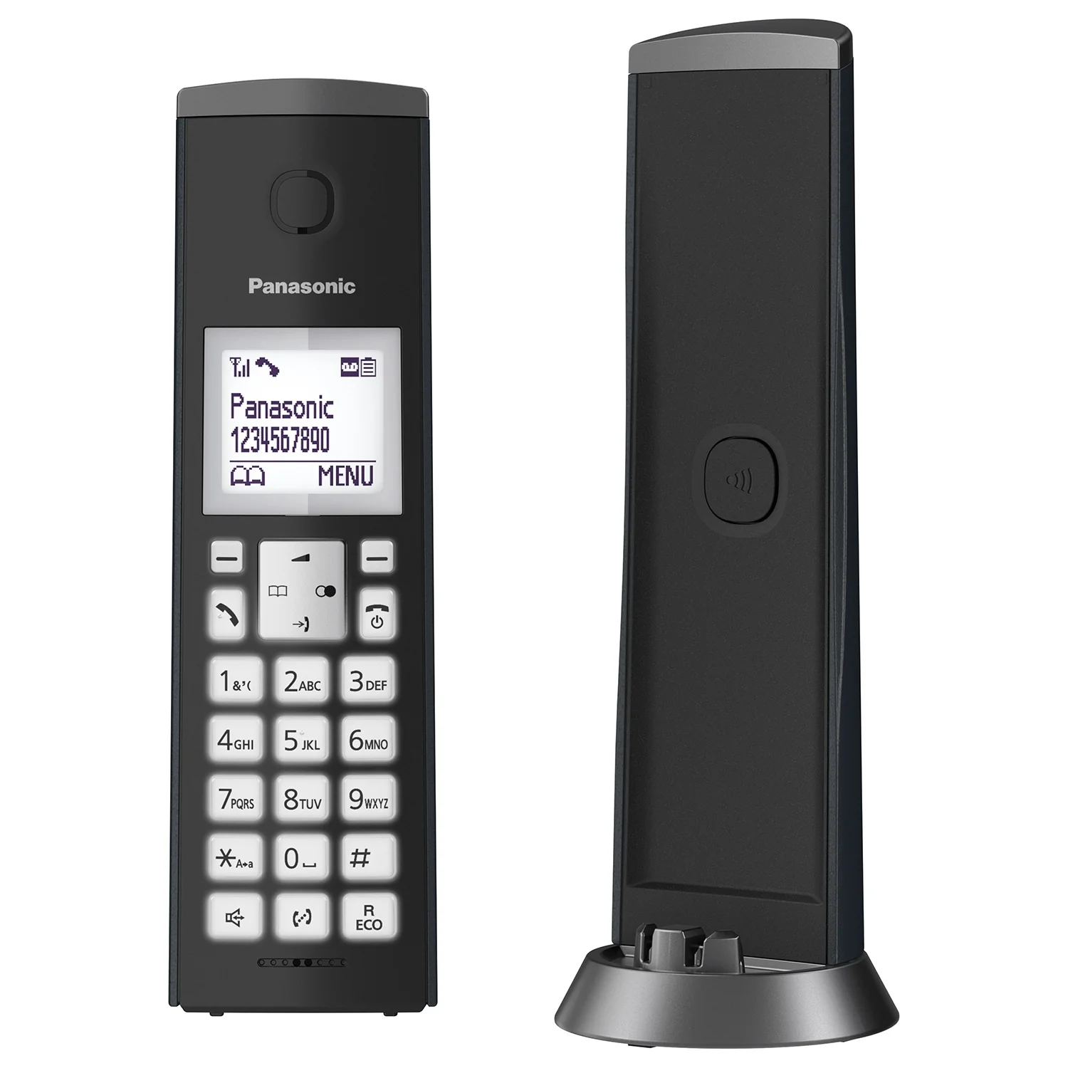 Panasonic KX-TGK224EM Designer Cordless Phone, Quad Handset with Answer Machine - Image 3