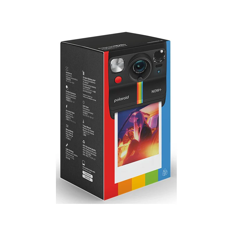 Polaroid Now Plus Gen II Instant Camera in Black - Image 2