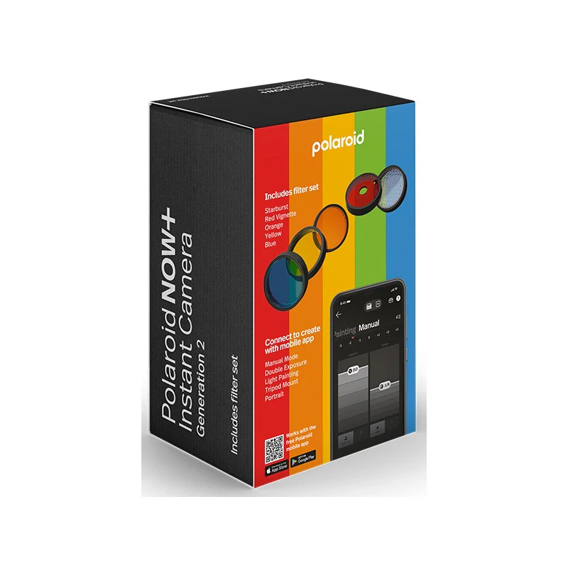 Polaroid Now Plus Gen II Instant Camera in Black - Image 3