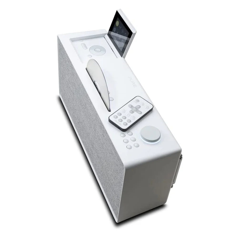 Pure Evoke Home DAB & Internet Radio with Bluetooth in Cotton White - Image 2