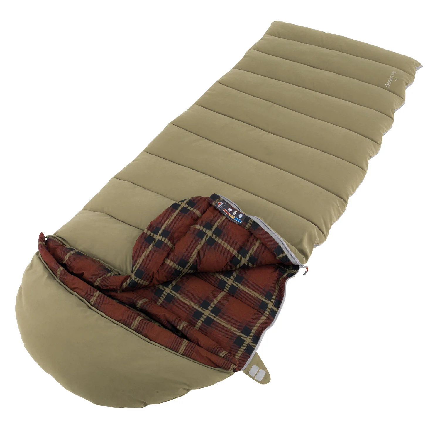 Robens Basecamp Square Sleeping Bag (Left Zip) - Image 2