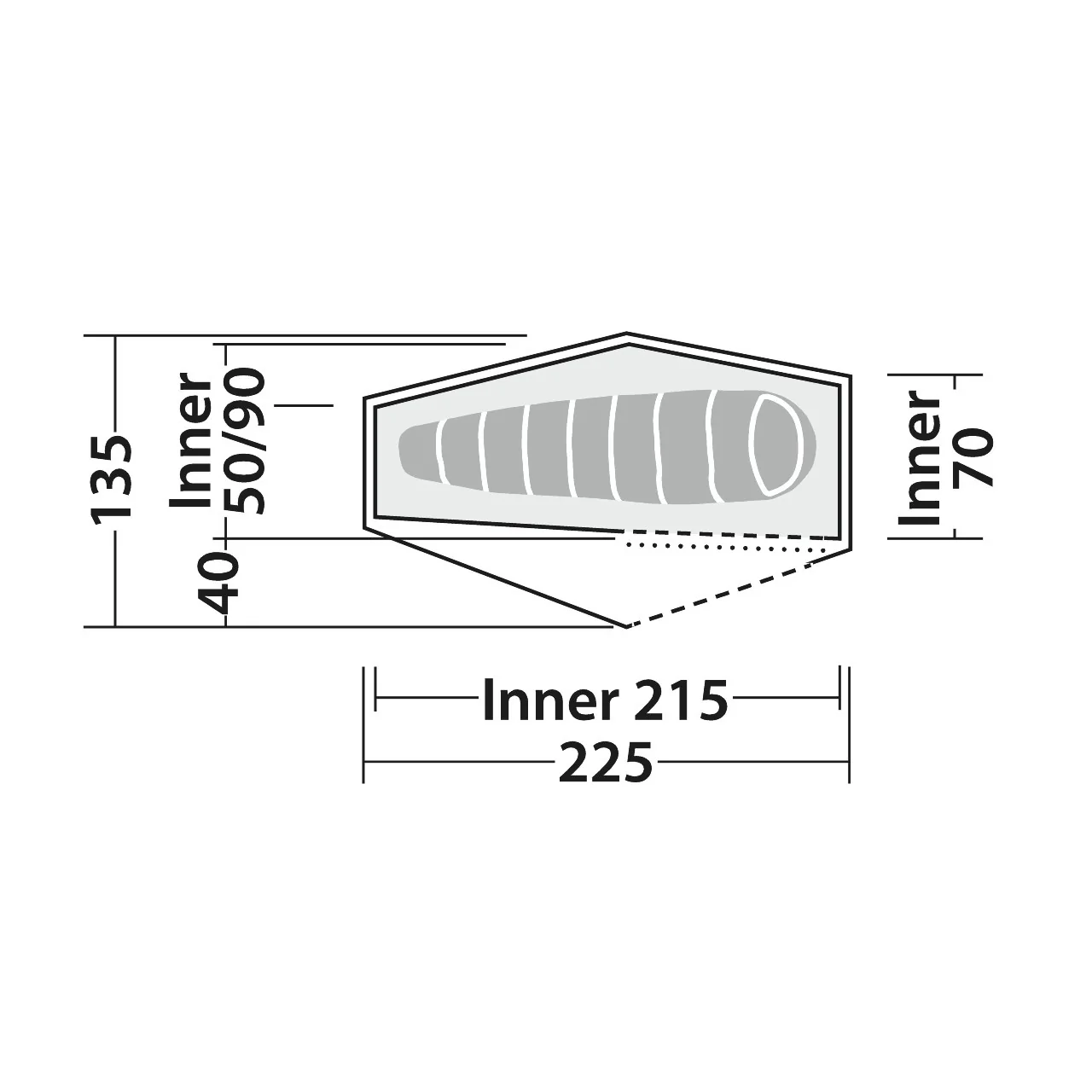 Robens Chaser 1 Tent, 1-Person - Image 3