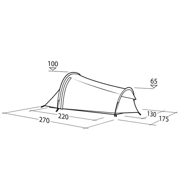 Robens Cress 2 Pro, 2-Person Tent - Image 3