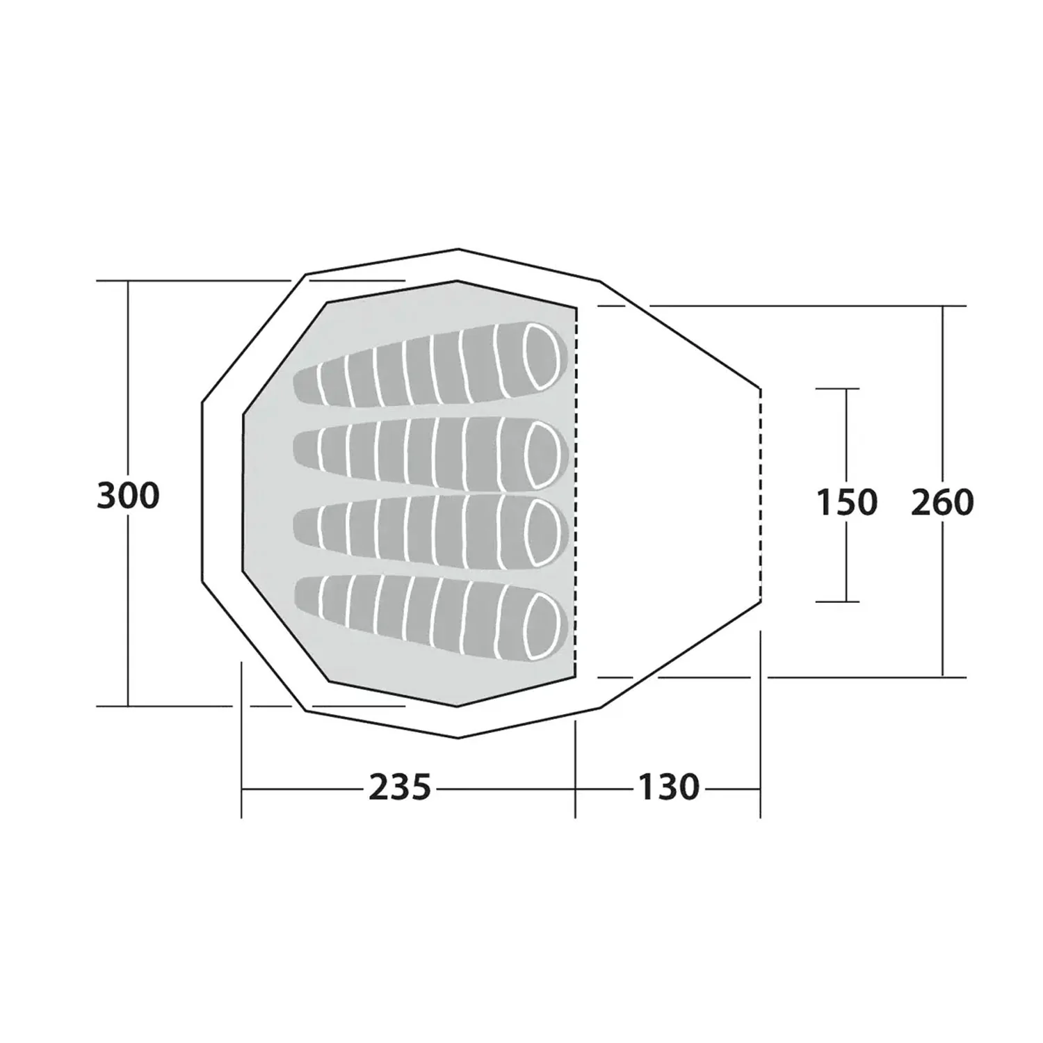 Robens Fairbanks 4-Person Tent - Image 2