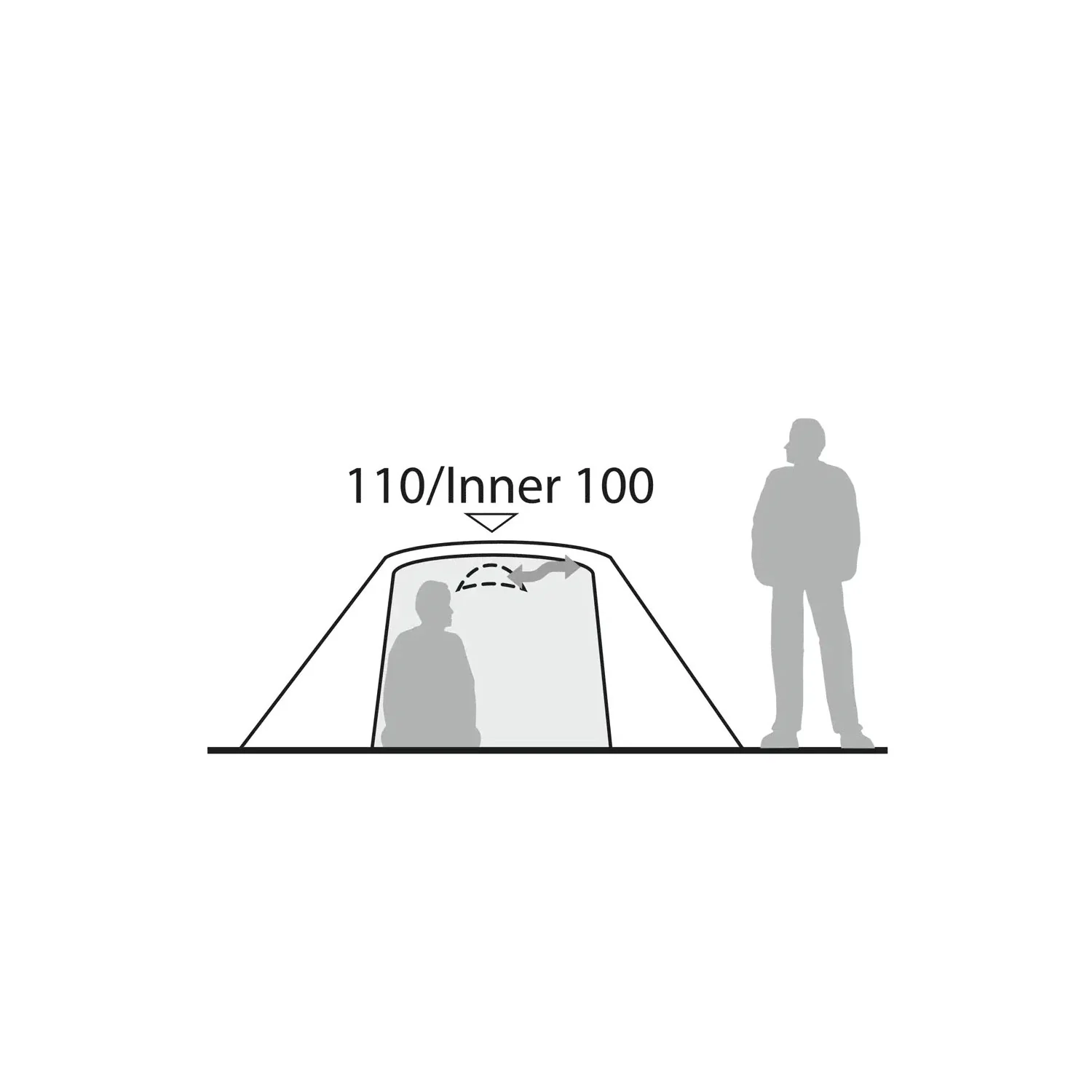 Robens Lodge 2 Exp 2-Person Tent - Image 12