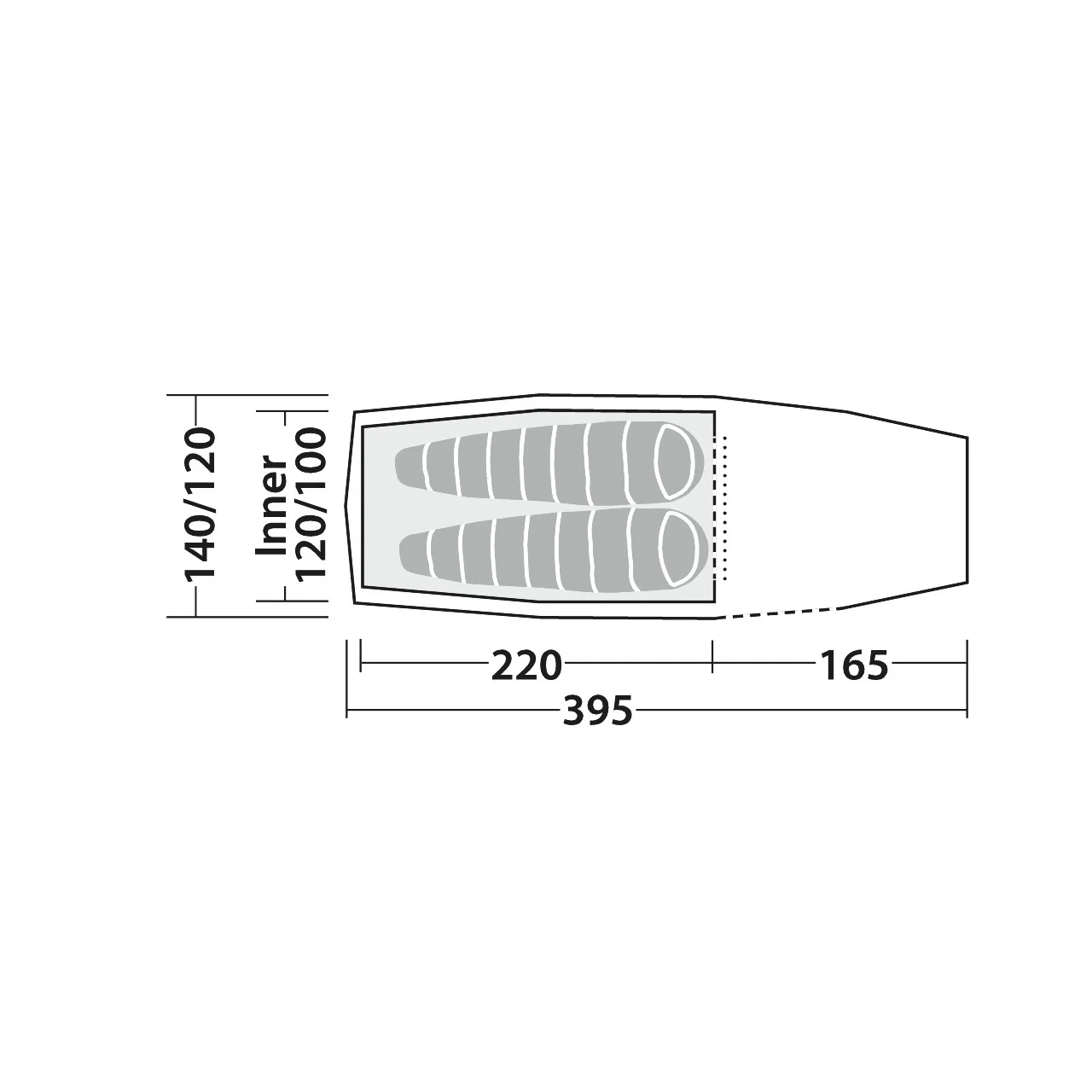 Robens Pioneer 2EX Tent, 2-Person - Image 3