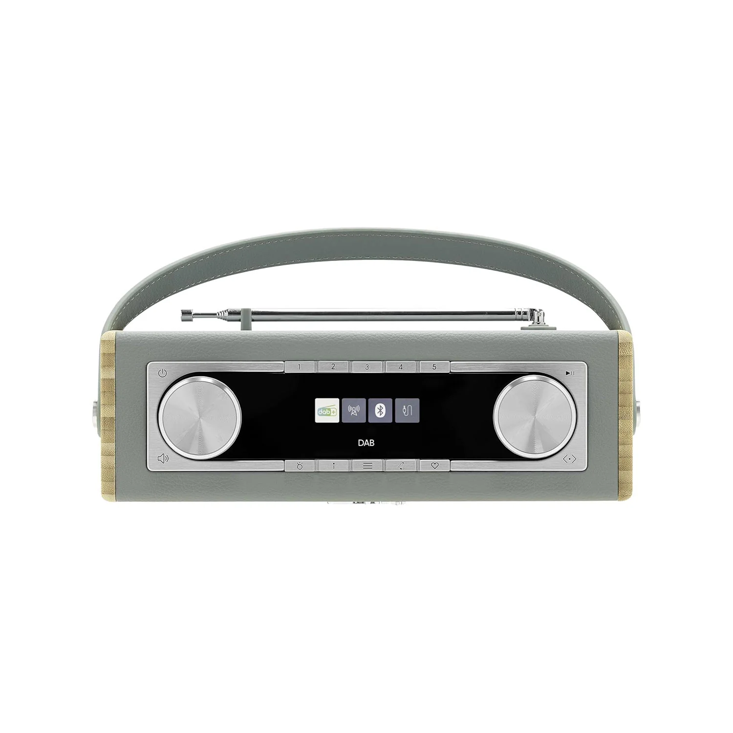 Roberts Rambler Classic DAB/FM Radio & Bluetooth Speaker, Duck Egg - Image 3