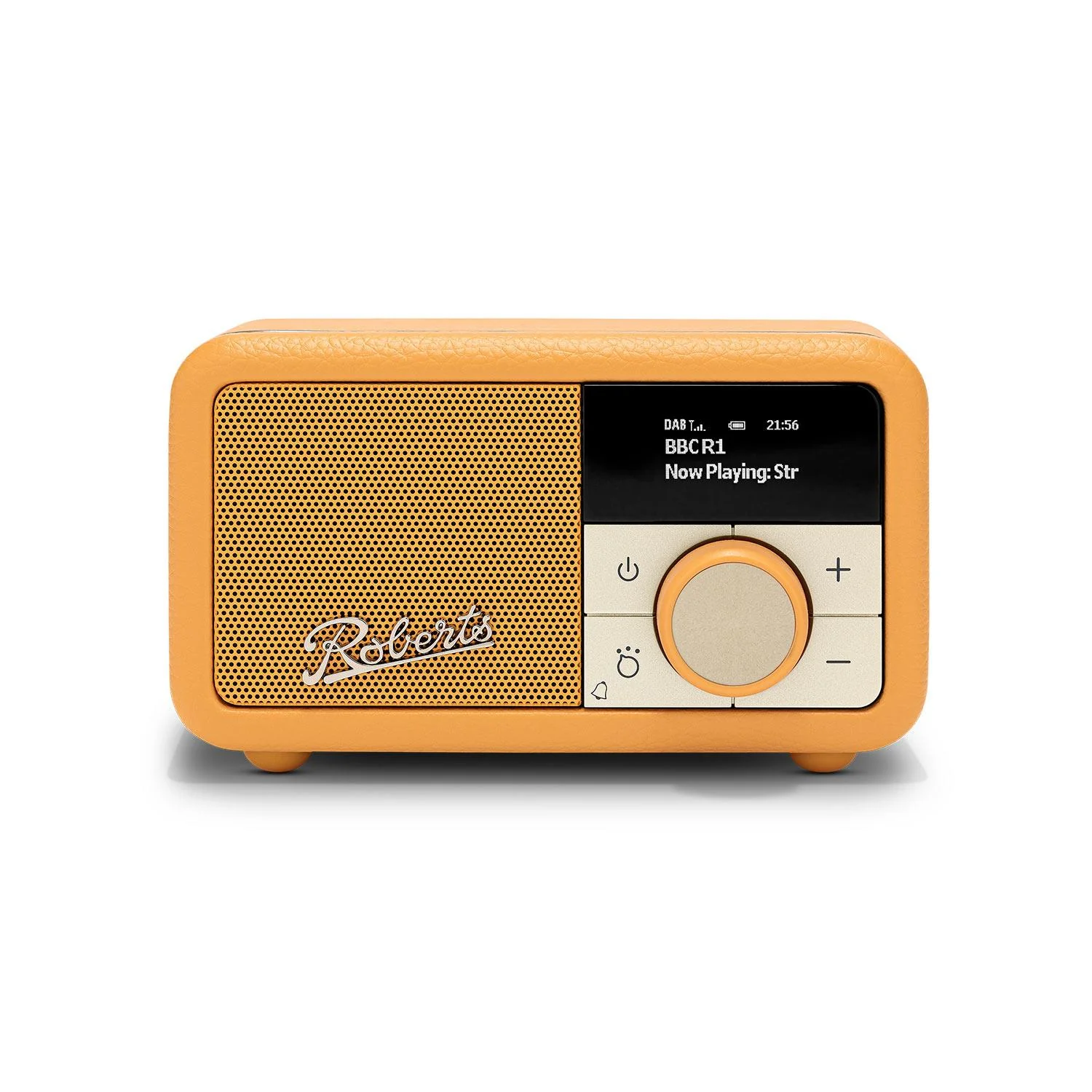 Roberts Revival Petite 2 DAB Radio & Portable Bluetooth Speaker in Sunburst Yellow