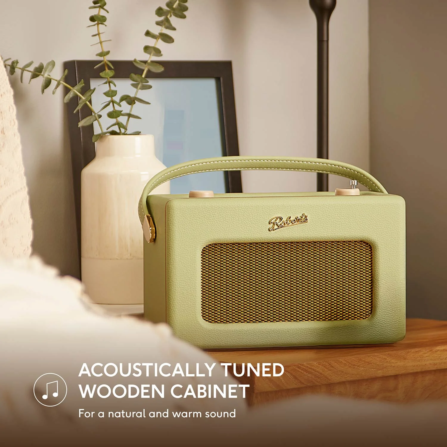 Roberts Revival RD70 DAB/FM Radio with Bluetooth in Leaf - Image 4