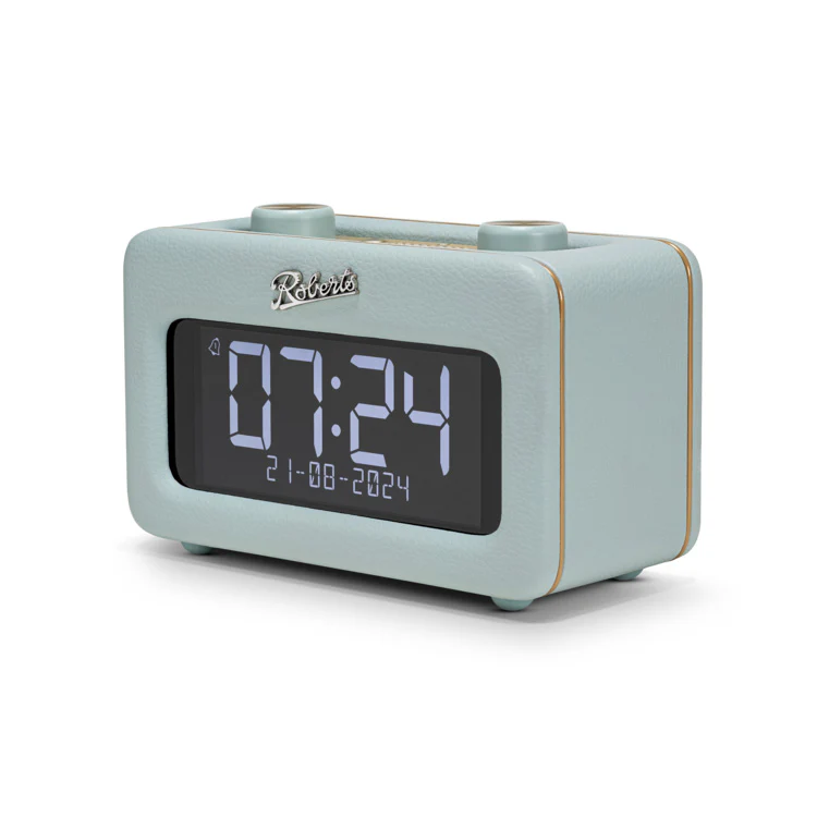 Roberts Revival Rest DAB Radio Alarm Clock, Duck Egg - Image 5