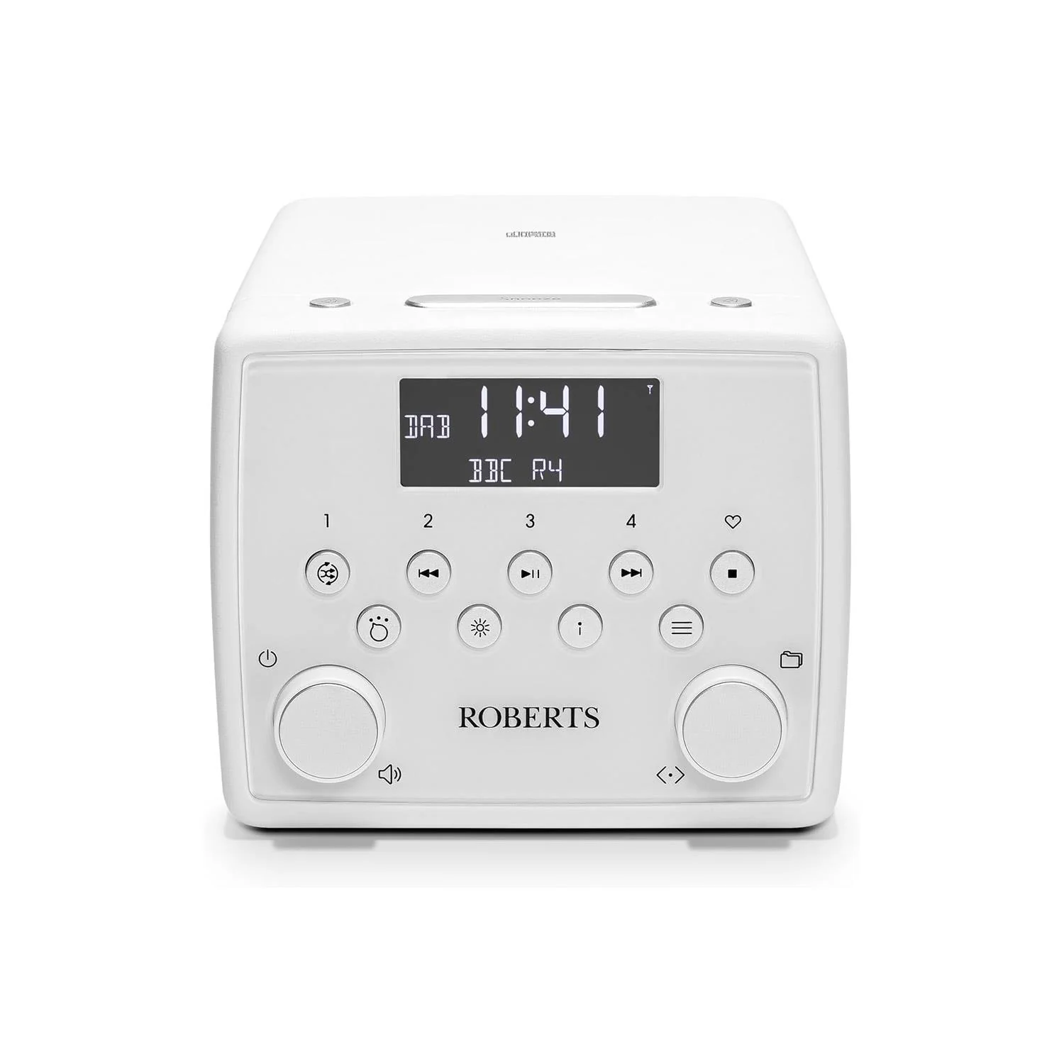 Roberts Sound 49 DAB/FM Radio & CD Player in White