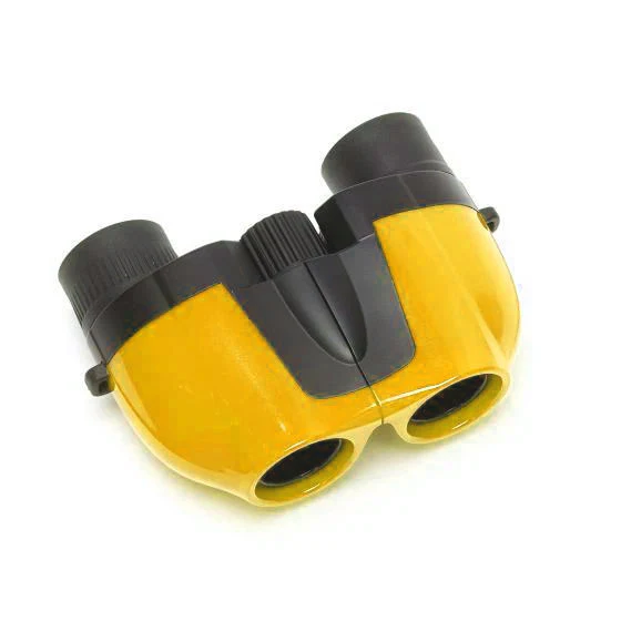RSPB Puffin Jr 8×21 Children's Binoculars - Soft Yellow