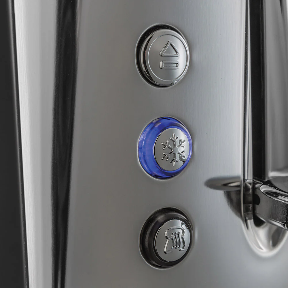 Russell Hobbs Luna 2 Slice Toaster in Grey - Image 2