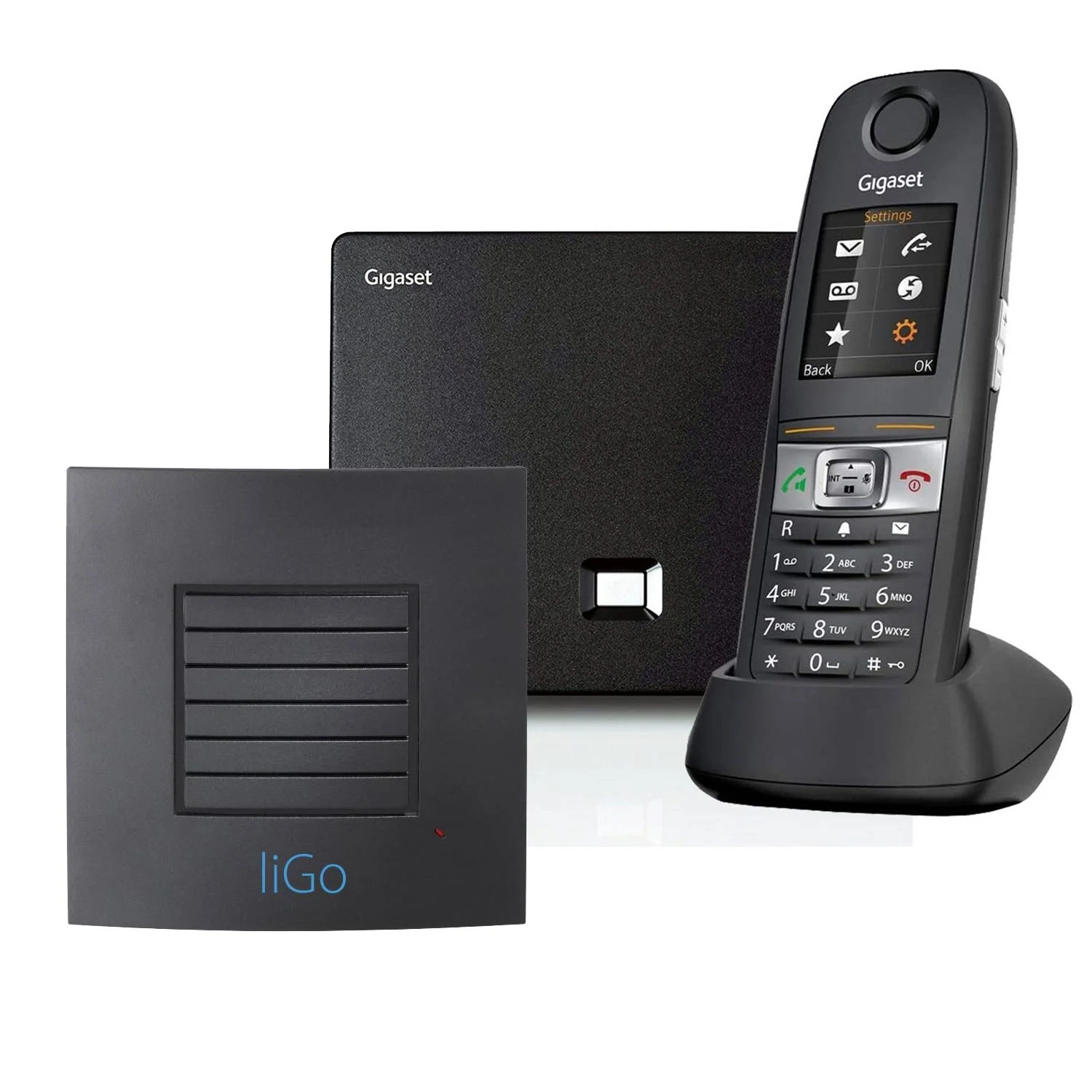 Siemens Gigaset E630 Robust Long Range VoIP Phone, Single Handset