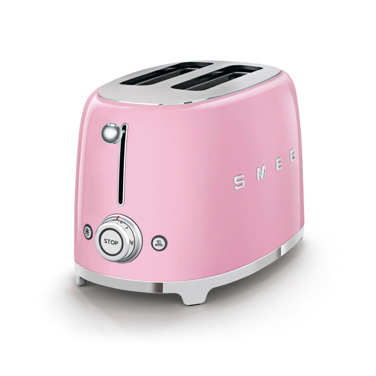 Smeg 2 Slice Toaster in Pink - Image 2