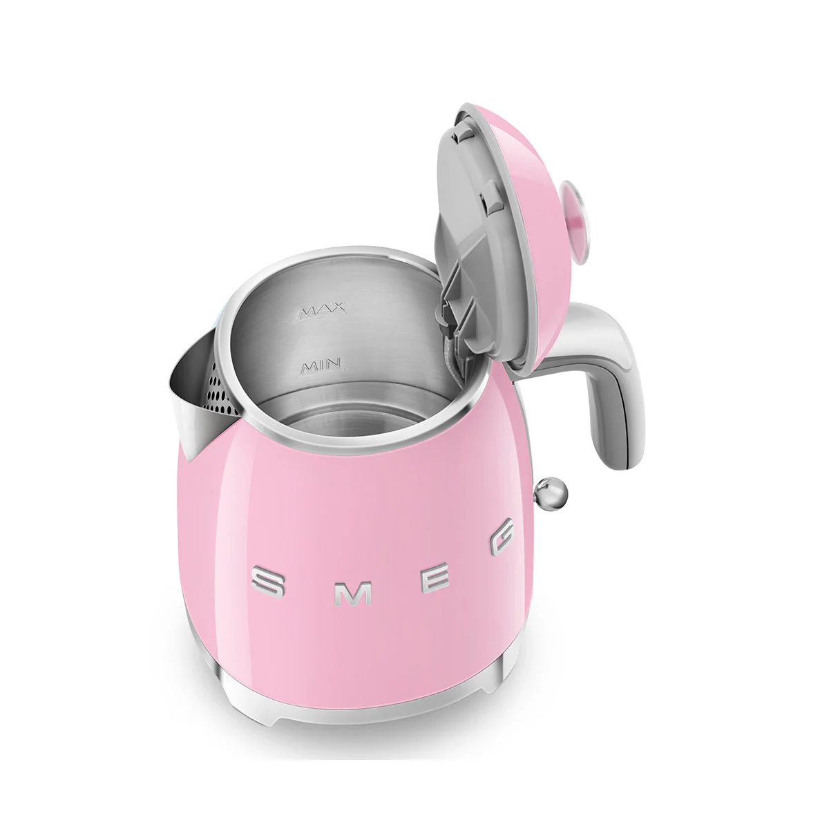 Smeg 2-Slice Toaster & Mini Kettle Set in Pink - Image 3