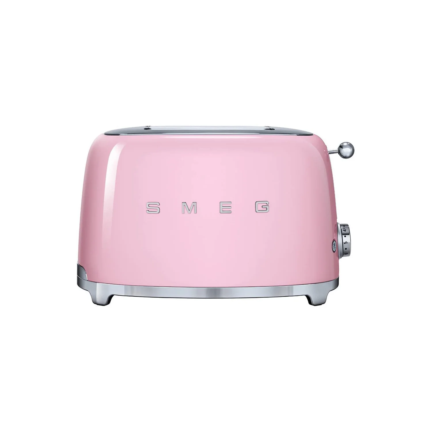 Smeg 2-Slice Toaster & Mini Kettle Set in Pink - Image 4