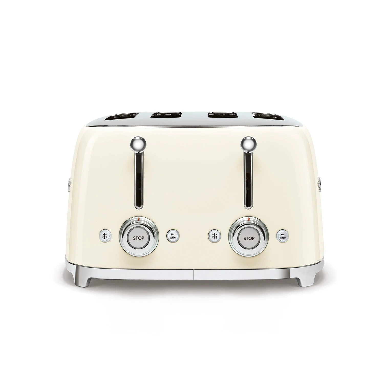 Smeg 4-Slice Toaster & KLF03 Kettle Set in Cream - Image 5