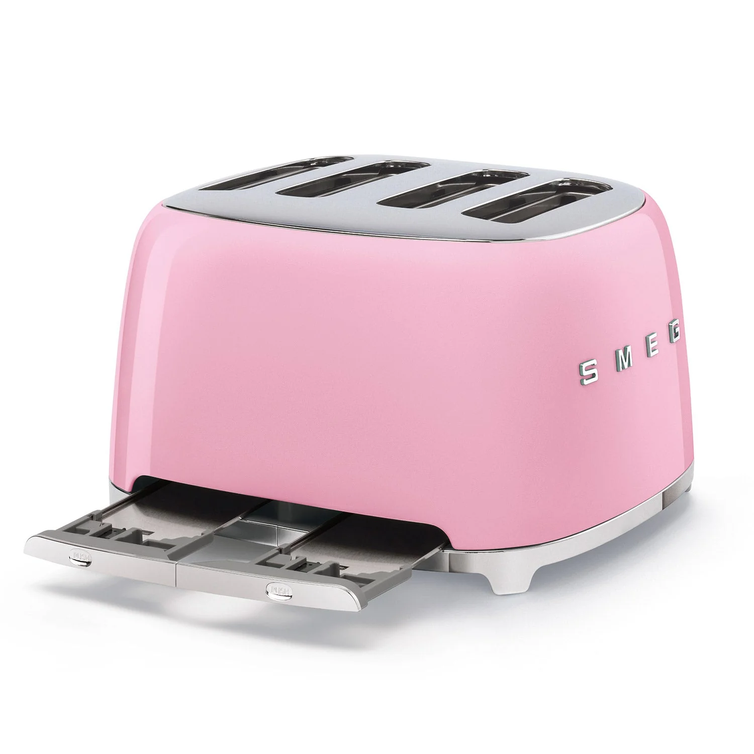 Smeg 4-Slice Toaster & KLF03 Kettle Set in Pink - Image 6