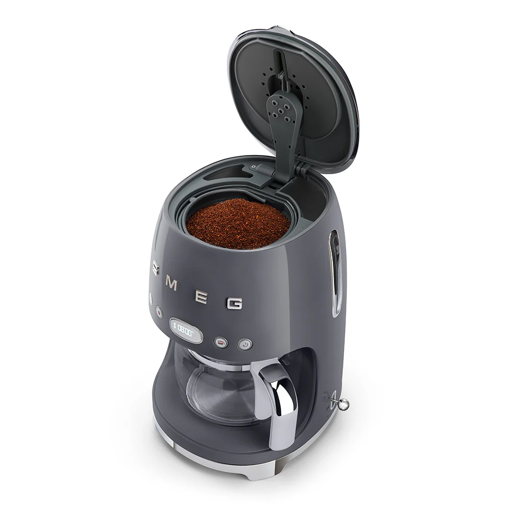 Smeg DCF02GRUK Drip Coffee Machine in Grey - Image 5