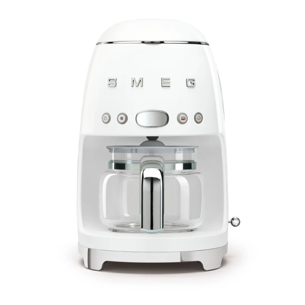 Smeg DCF02WHUK Drip Coffee Machine in White
