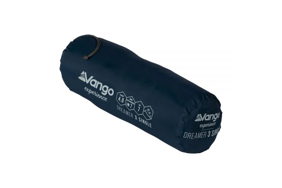 Vango Dreamer 3 Single Sleeping Mat - Moroccan Blue - Image 3