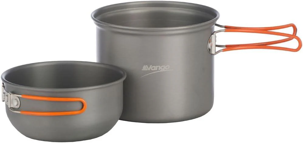Vango Hard Anodised 1 Person Cook Kit 1Size Grey