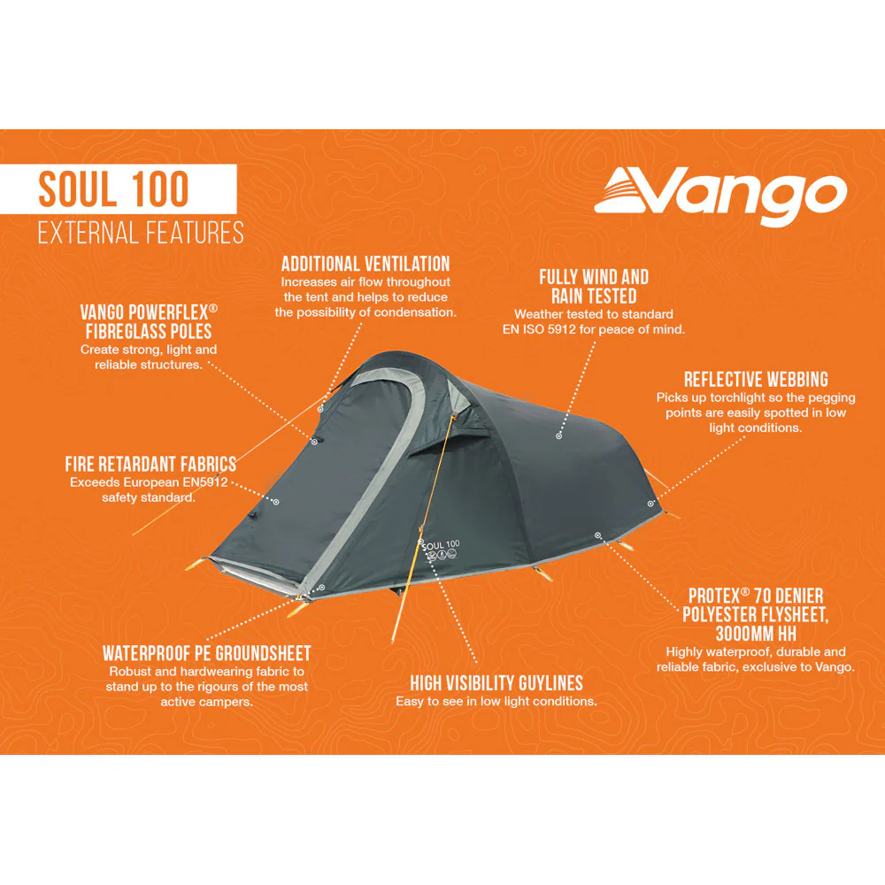 Vango Soul 100 1-Person Tent - Image 4