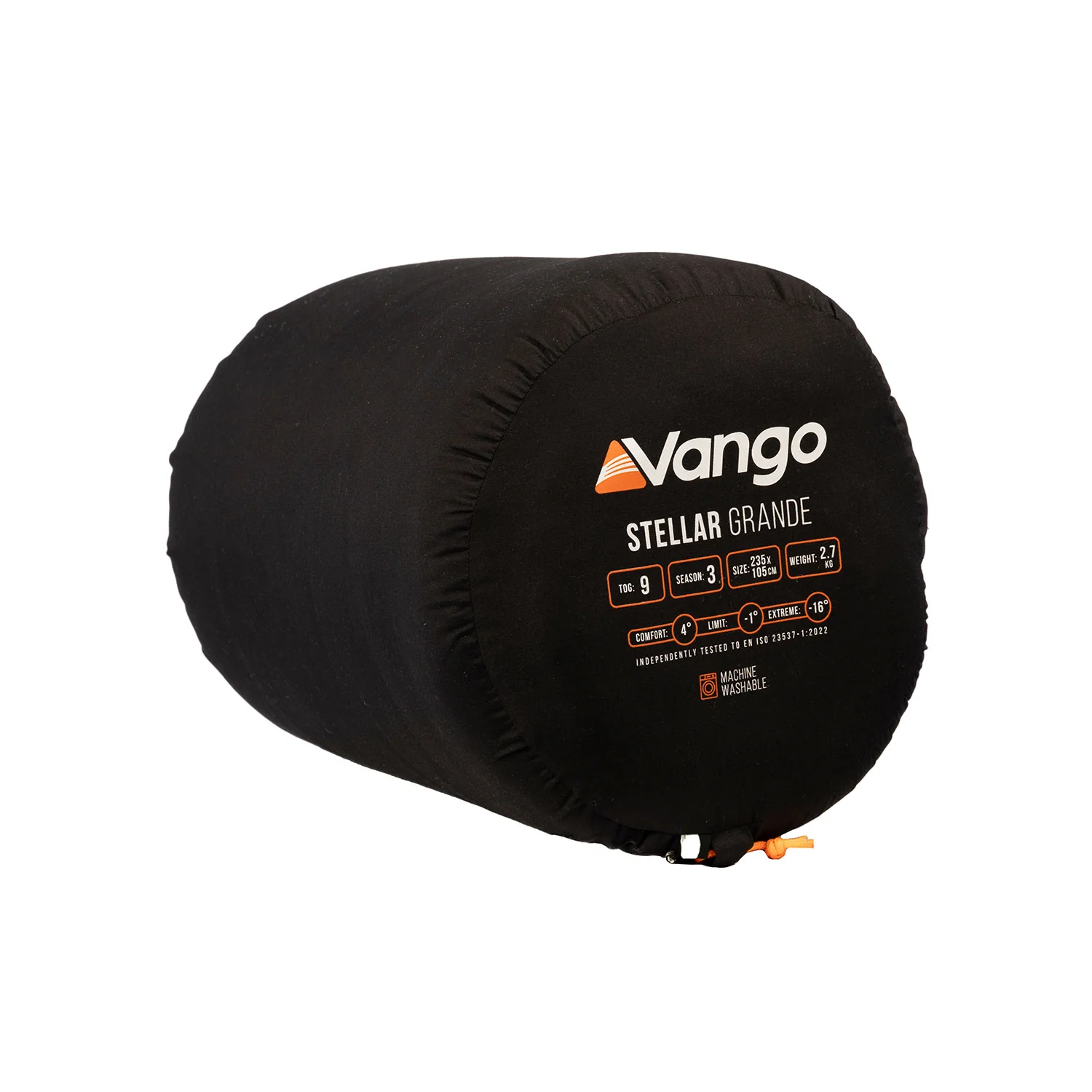 Vango Stellar Grande Sleeping Bag - Black - Image 5